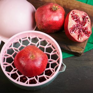 Crystalia Pomegranate 2-in-1 Squeezer and Juicer